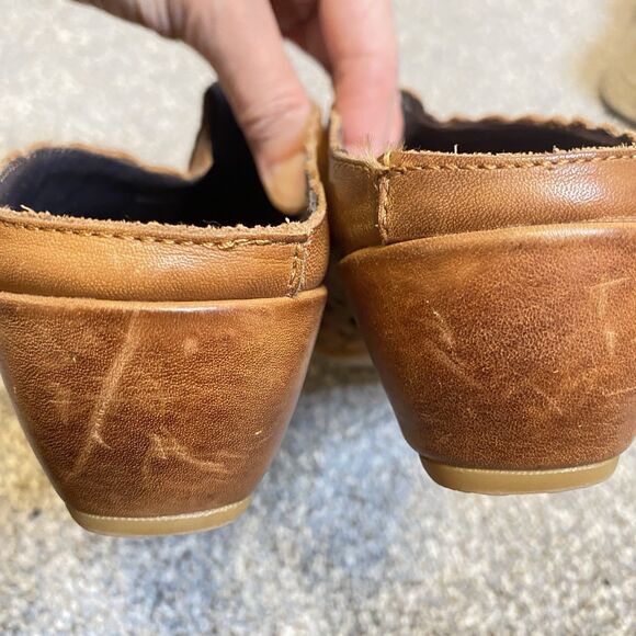 Pikolinos Ramona Mules Women 10 EU 40 Brown Leather Floral Slip On Boho Comfort - Picture 10 of 10